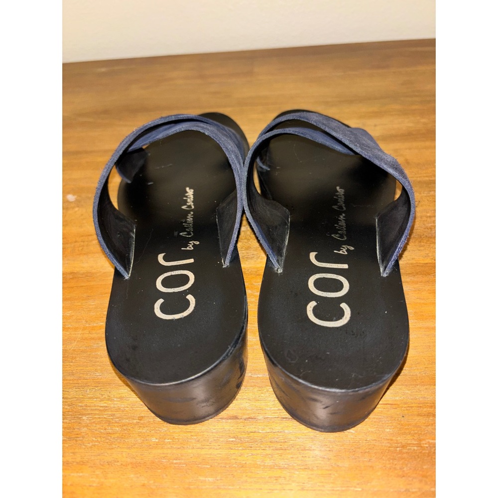 Calleen Cordero U.S.A Handmade In LA Sliders Sandal Women's Sz 8.5 - Picture 8 of 9
